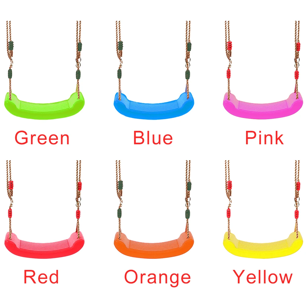 

Gift Toy Swing Hanging Seat For Kids Contoured Home Kindergarten Funny With Adjustable Rope Tree Indoor Outdoor Garden