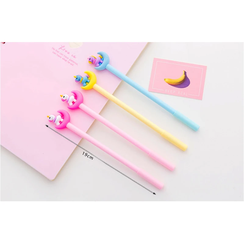 1 шт./лот гелевая ручка с японской мультяшной девушкой мечты луной единорогом