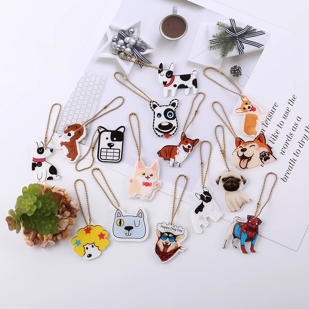 Модный милый Вельш Брелок корги животное собака брелок креативный простой