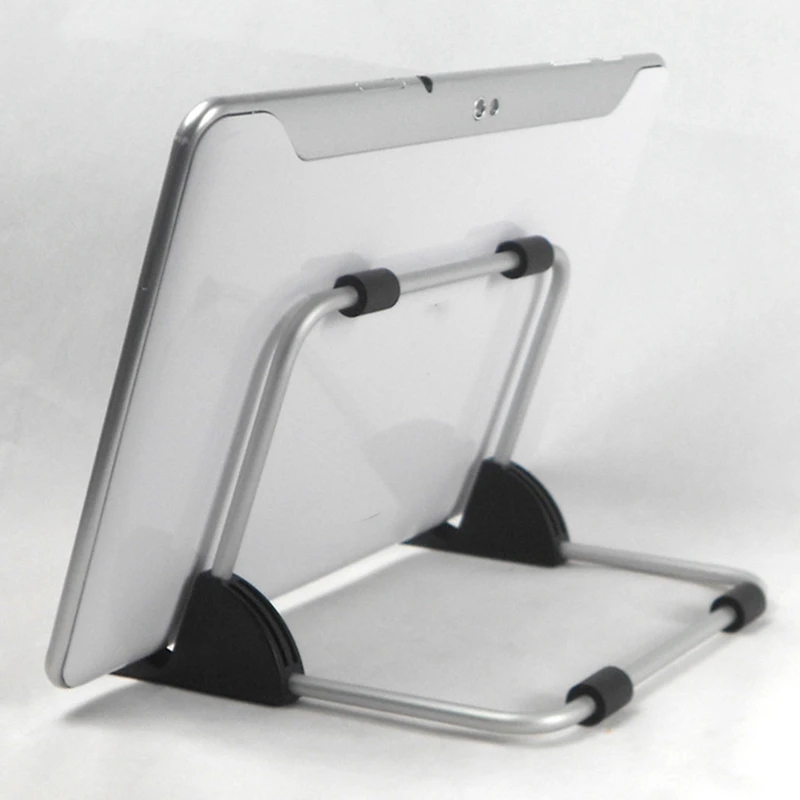 Подставка для планшета алюминиевая складная маленькая настольная подставка