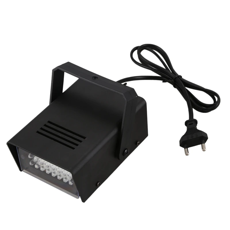 

Mini LED Strobe Stroboscope Blitzer White Light Effect AC 100-240V Disco Stage