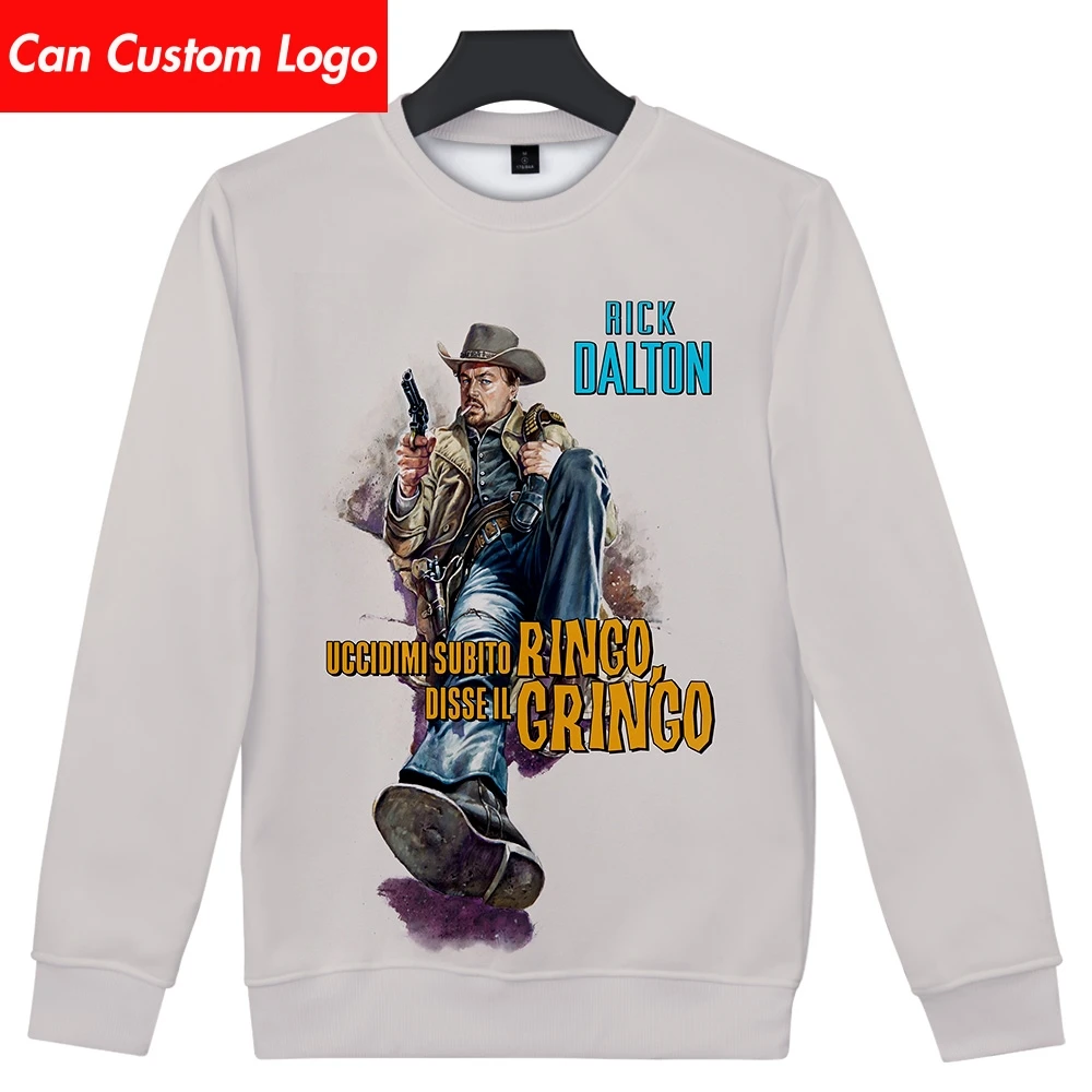 2019 Once Upon A Time In Hollywood Streetwear Hoodies men O-Neck Long Sleeves Cotton Harajuku Sweatshirt Spring Hoody for | Мужская