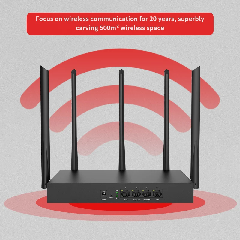 FSD GL20E AC1350M Беспроводной Wi-Fi роутер с 2 4G/5 0G vpn-роутер Поддержка L2TP двухдиапазонный