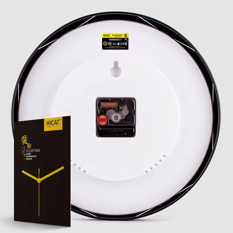 Часы настенные кварцевые в скандинавском стиле тихие металлические современные