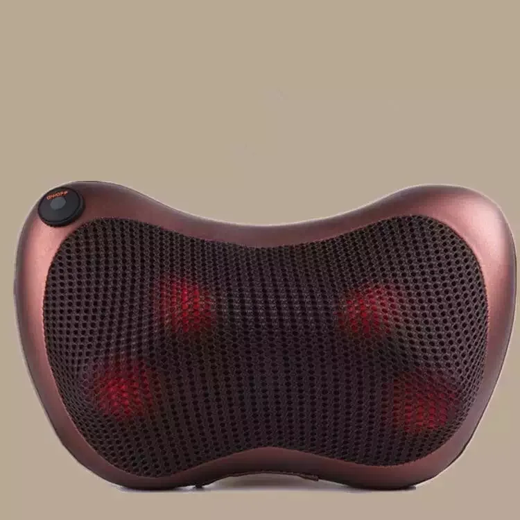 

Head Neck Massager Car Home Cervical Shiatsu Massage Neck Back Waist Body Electric Multifunctional Massage Pillow Cushion