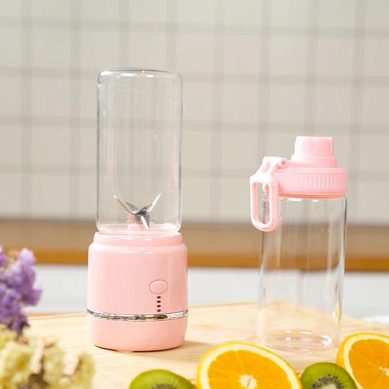 Портативный соковыжималка USB Перезаряжаемый двойной стакан овощи фрукты миксер