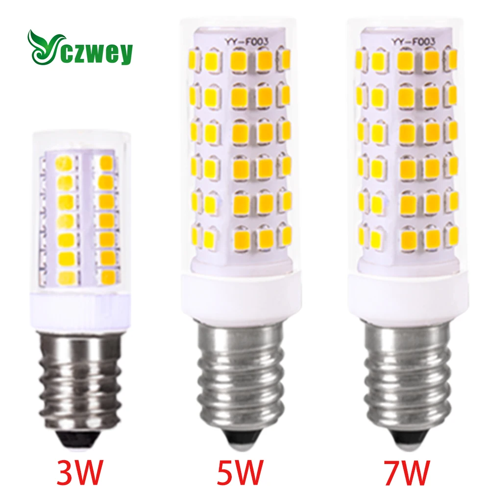 

E14 LED Corn Bulb 3W 5W 7W 2835 SMD 220V Lampada LED Night Light Chandelier Candle LED Lamp Furniture Commercial Office Lighting