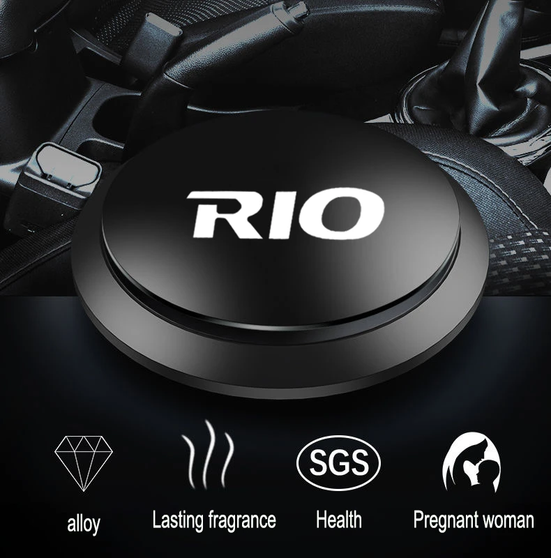 

Car Air Aromatherapy Deodorization Lasting Light Fragrance Air Freshener Car Perfume For KIA RIO Auto Accessories