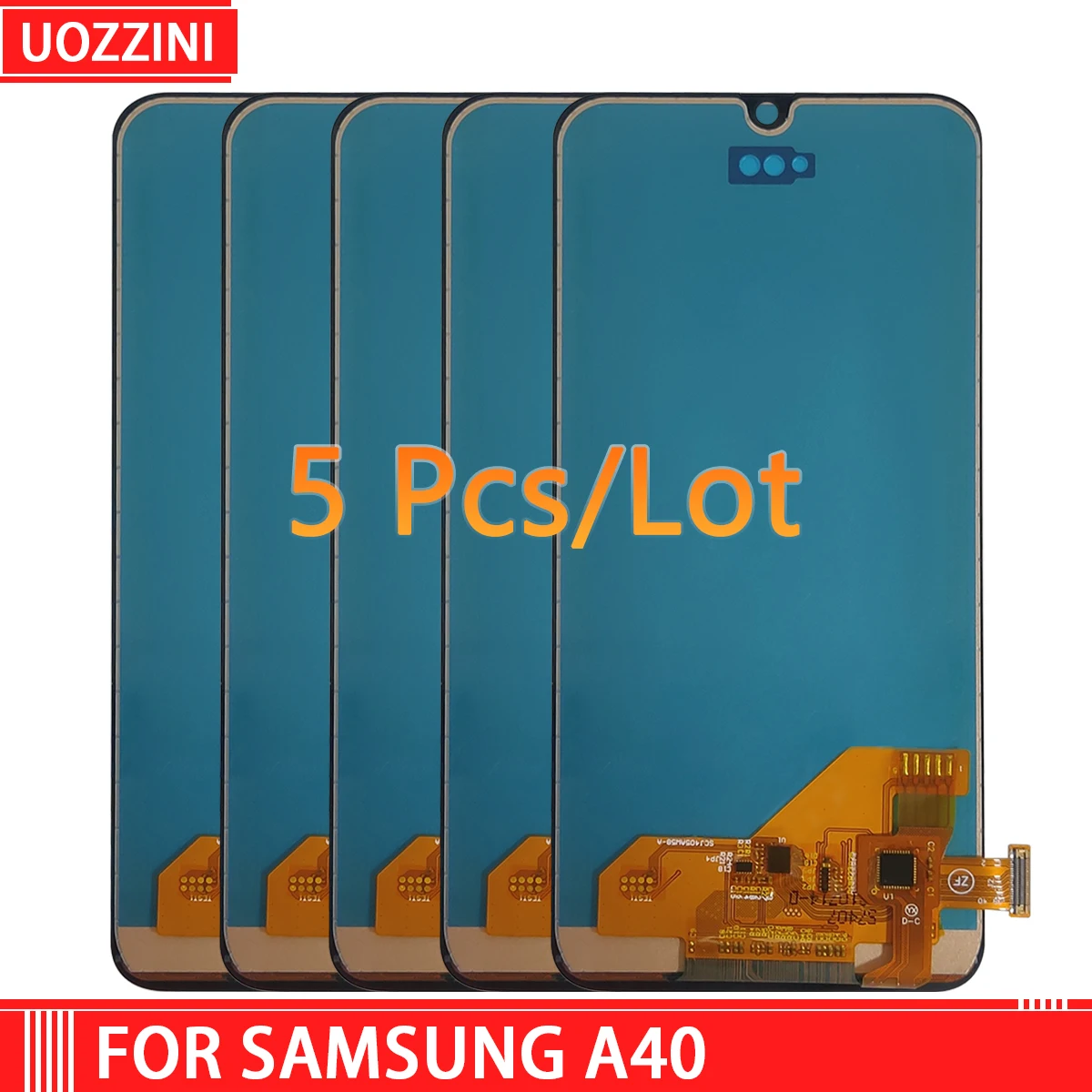 5 шт. AAA ++ для Samsung A40 LCD 2019 A405 ЖК-дисплей сенсорный экран дигитайзер в сборе запасные