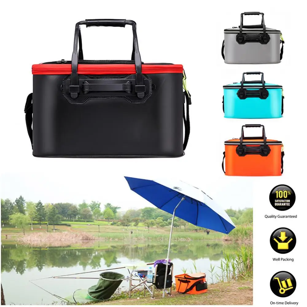 EVA сумка для рыбалки на открытом воздухе портативная складная живая Рыбная