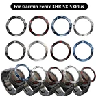 Рамка для часов Garmin Fenix 5x, 5xplus, 3, 3HR, металлическая крышка из нержавеющей стали, защита от царапин