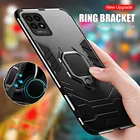 Чехол Realme8i, автомобильный магнитный держатель, армированный чехол для Oppo Realme 8i Realmi 8 I RMX3151 6,6 дюйма, подставка, кольцо, силиконовая рамка, защитный чехол
