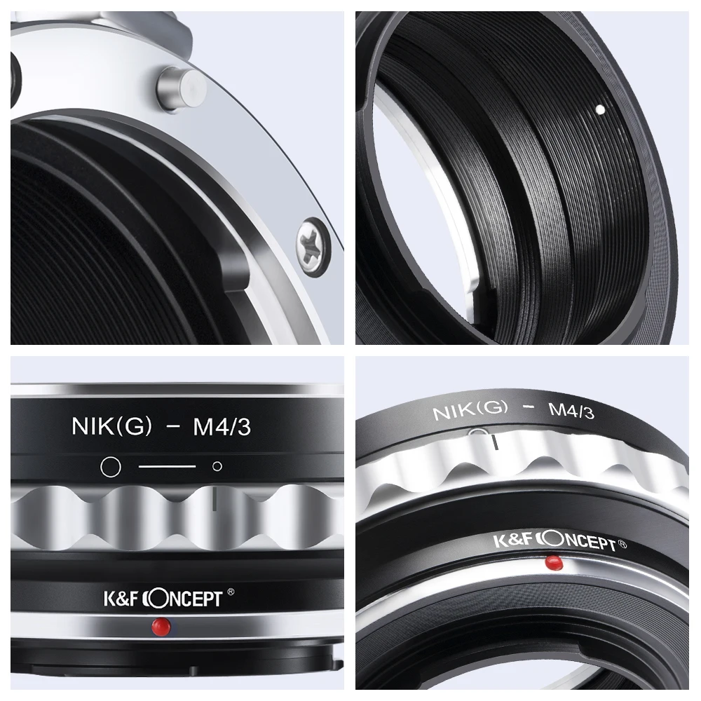 Адаптер объектива с Nikon G на Micro 4/3 (для Panasonic GX1 GH3 GH2 GH1 G10 G5 Olympus E-M5 E-PM2 E-PM1 E-PL5) |
