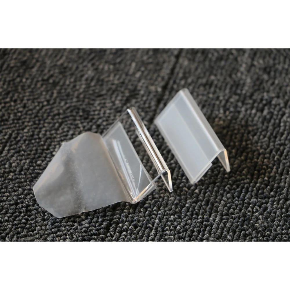 Clear Acrylic l Table Sign Price Tag Label Display Paper Promotion Desk Holde Business Card Case Name Stand | Дом и сад