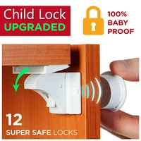 drawer lock magnet child kids safety lock baby protections cabinet lock door children locker security blockers from children