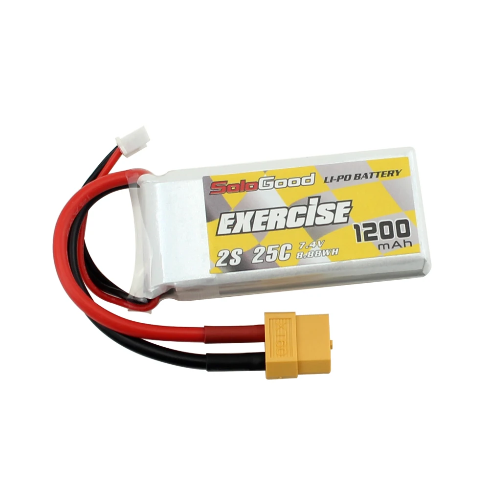 Lipo 2S аккумулятор 7 4 В 1200 мАч 1500 1800 2200 25C 2600 3000 4200 5200 35C с разъемом XT60|Детали и