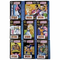 9pcsset dragon ball buu saga no2 flash card anime composite craft game collection cards for children toys