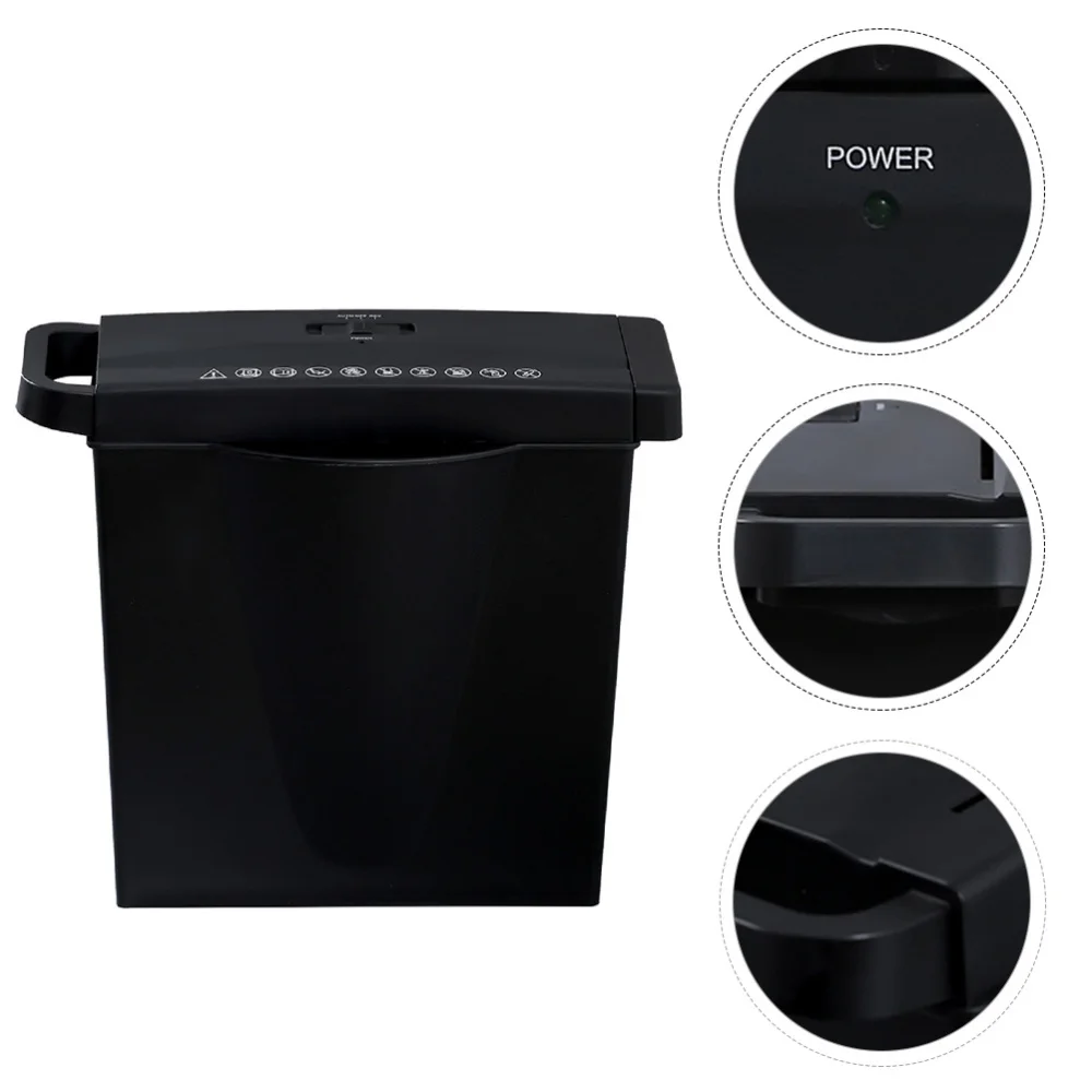 

1pc Strip Paper Shredder Office Shredder Machine Electric Shredder (Plug)