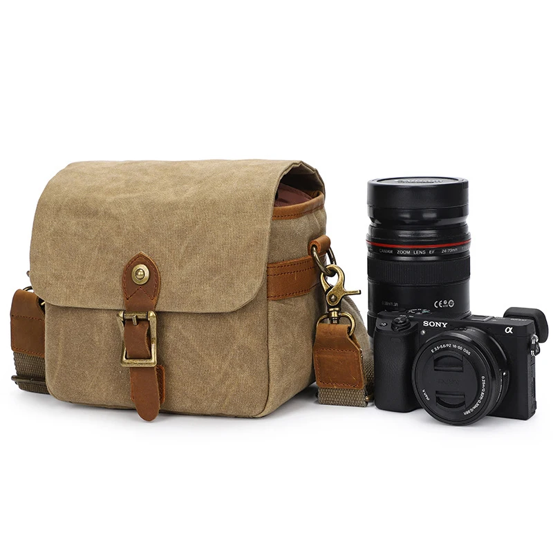 Водонепроницаемый холщовый рюкзак для DSLR камеры Samsung NX NX1 NX5 NX20 NX30 NX100 NX200 NX210 NX300 NX300M