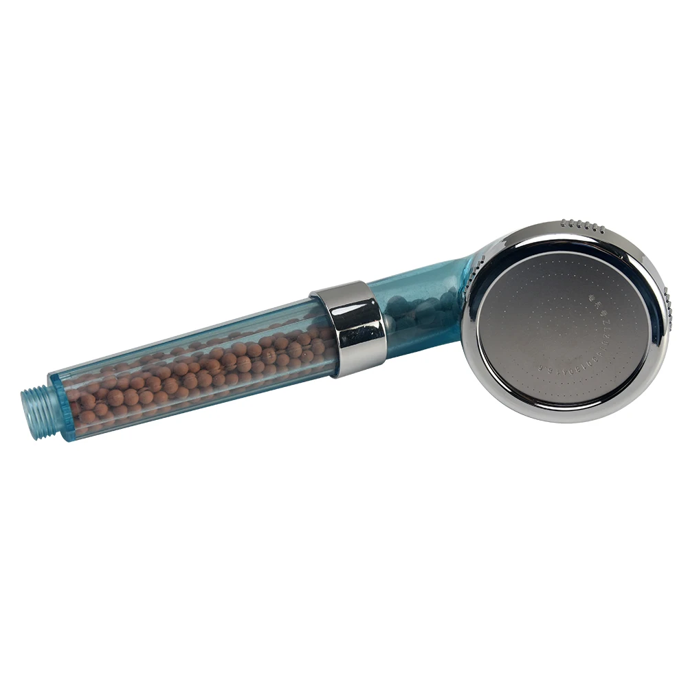 

Replacement Parts Easy Install Hotel Home Bathroom Negative Ion Booster Water Saving Handheld Spray ABS Filtration Shower Head