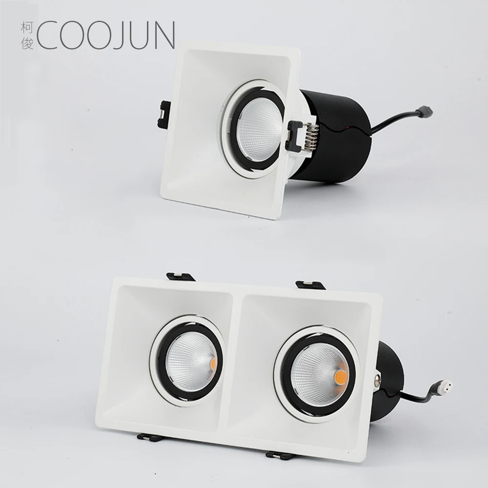 Простота обслуживания решетка светильник 7 Вт 14 24 узкая рамка Встроенный