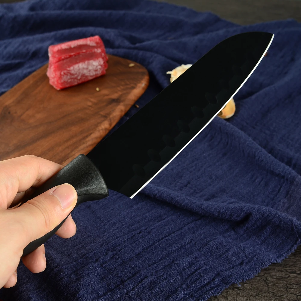 Набор кухонных ножей из нержавеющей стали 6 предметов японские ножи сантоку