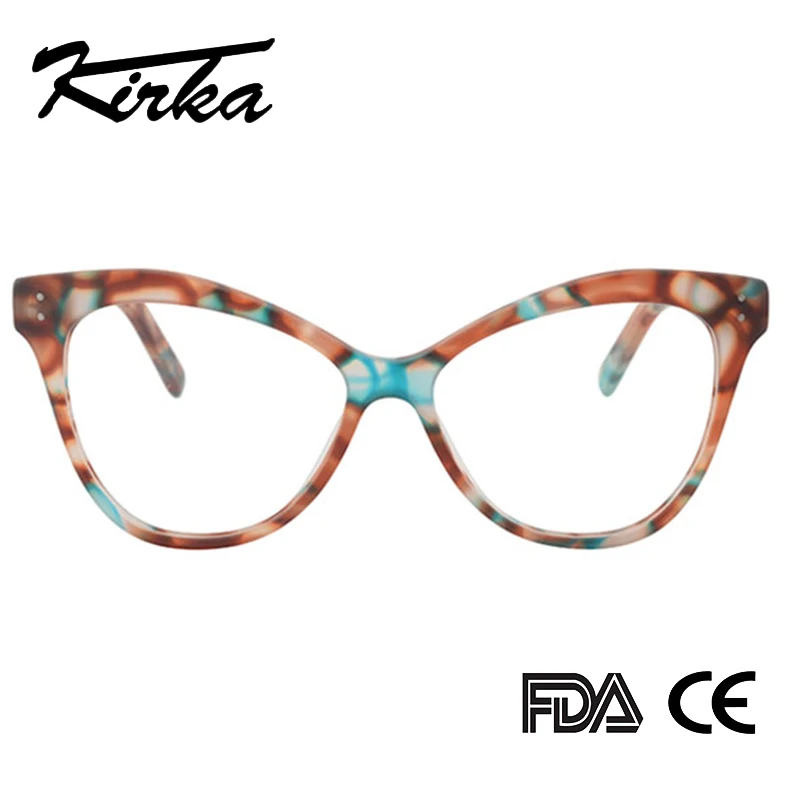 Женские оптические очки Kirka кошачий глаз для чтения аксессуары женщин