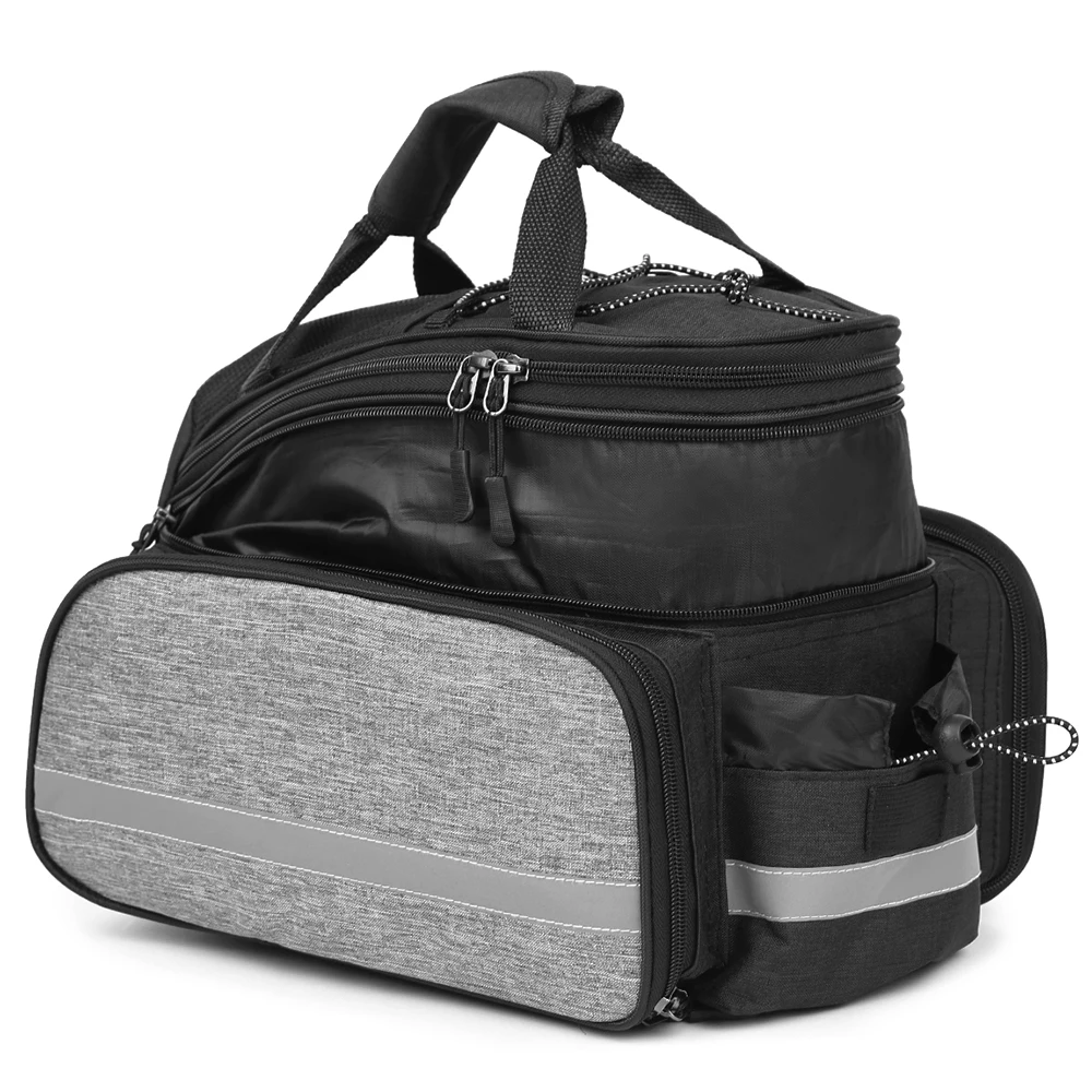 Сумка на заднее сиденье велосипеда Lixada вместительная расширяемая