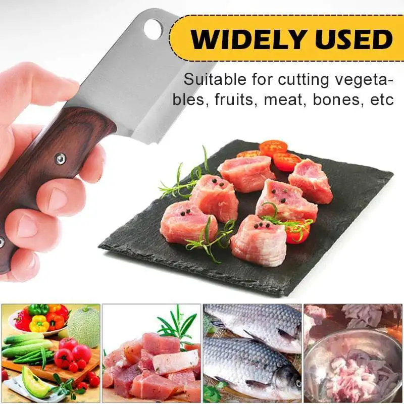 Миниатюрный кухонный нож уличный портативный шеф-повар для нарезки мяса овощей |