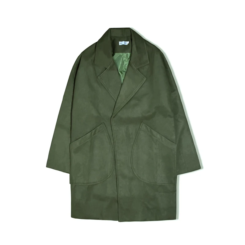 2019 Для Мужчин's кашемировое пальто длинный шерстяной Смеси ветровка для отдыха