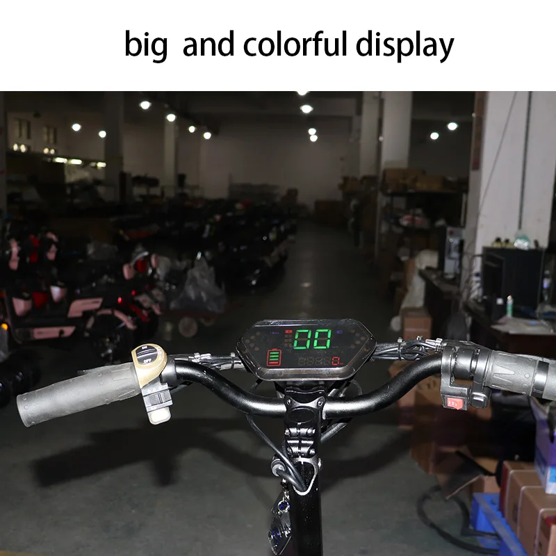 Электрический скутер с двойным мотором 11 дюймов EScooter 60 в 3200 Вт внедорожный 80 км/ч