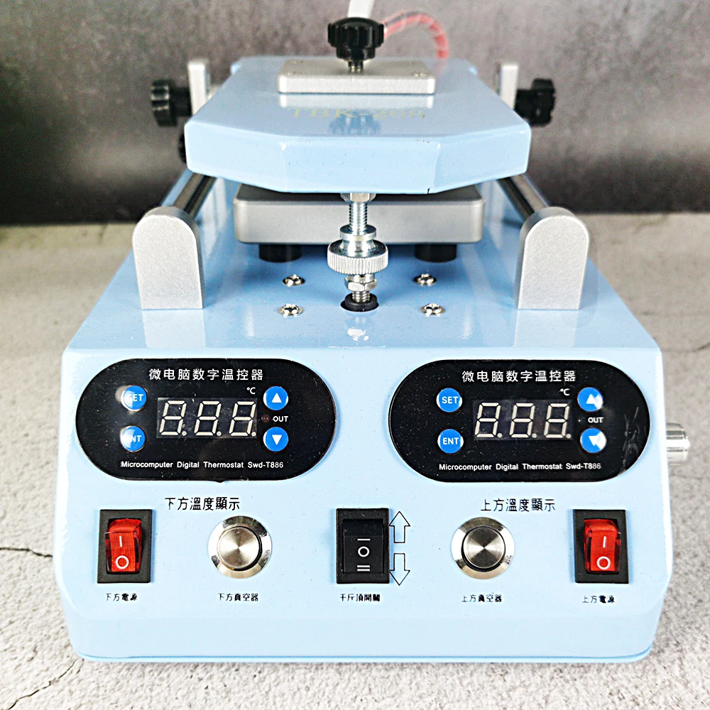 Прямой сепаратор экрана нагревательный аппарат для телефона стекло TBK 268