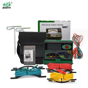 Мегомметр 0-2000 Ом, измеритель сопротивления заземления DY4100