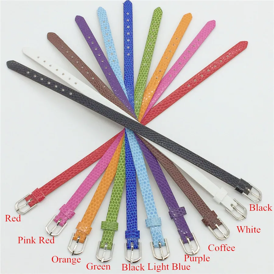 Змеиный браслет из искусственной кожи 8 мм | Украшения и аксессуары