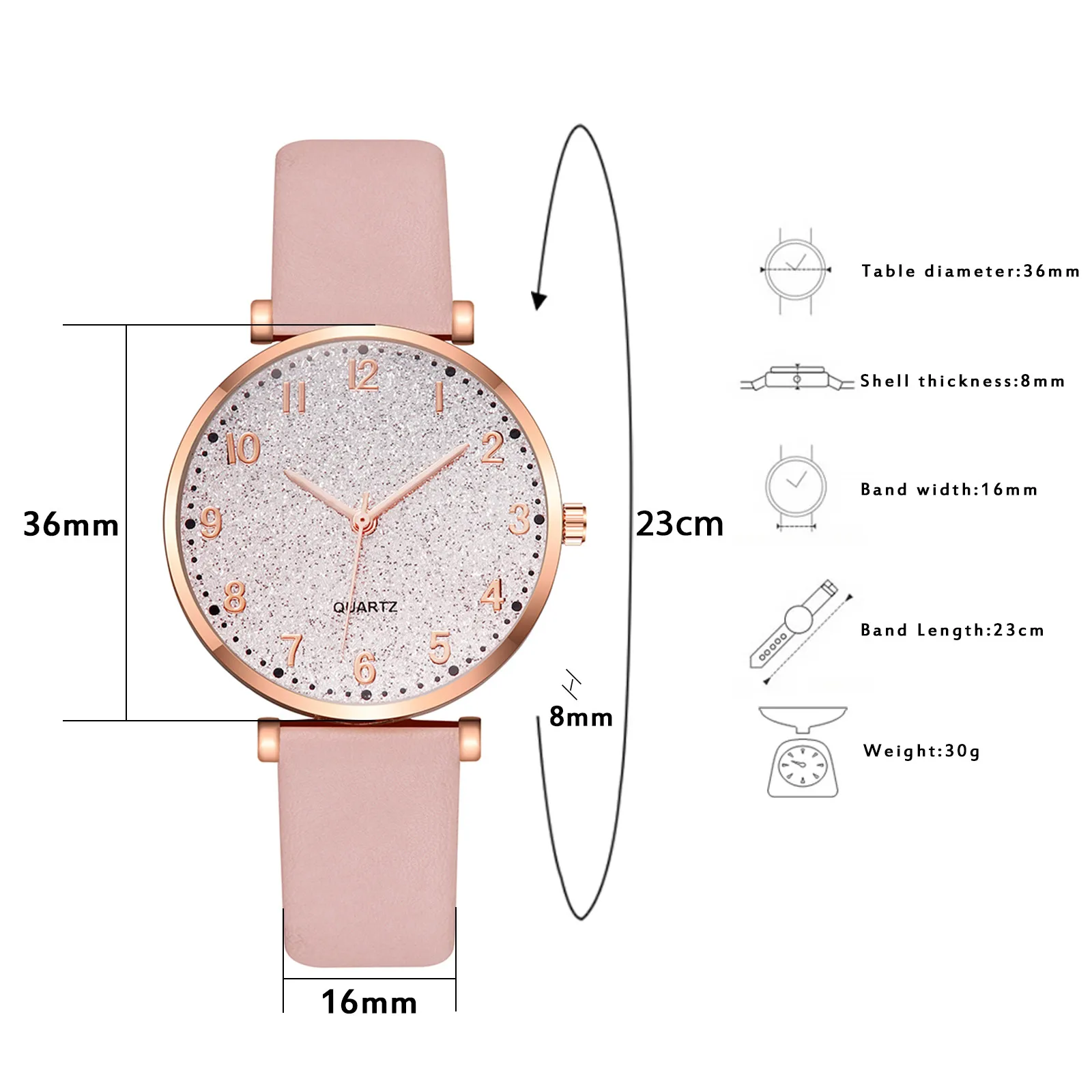 

Starry Sky Watch Women Lady Watch For Woman Casual Quartz Leather Band Analog Women Clock Luxury Wristwatch Ladies Clock Gift
