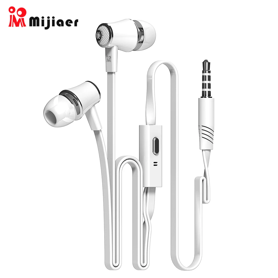 Mijiaer JM21, наушники с проводным басом, наушники-вкладыши, цветная гарнитура, Hifi наушники для iPhone 6, 6 S, Xiaomi, наушники, fone de ouvido