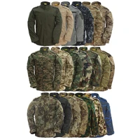 9color camouflage army mens usmc special forces military uniform combat shirt work wear tactical plus size clothes pant set