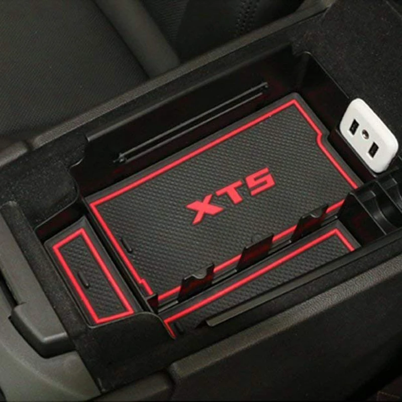 Подлокотник центральной консоли дополнительный ящик для хранения Cadillac XT5 2016 2017