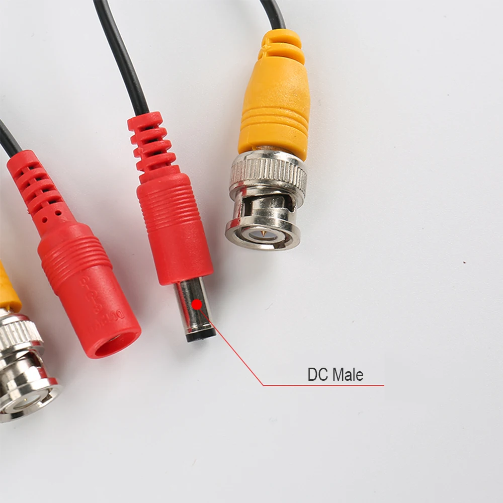 Кабель BNC 30 М силовой видео кабель Plug and Play для CCTV камеры системы безопасности