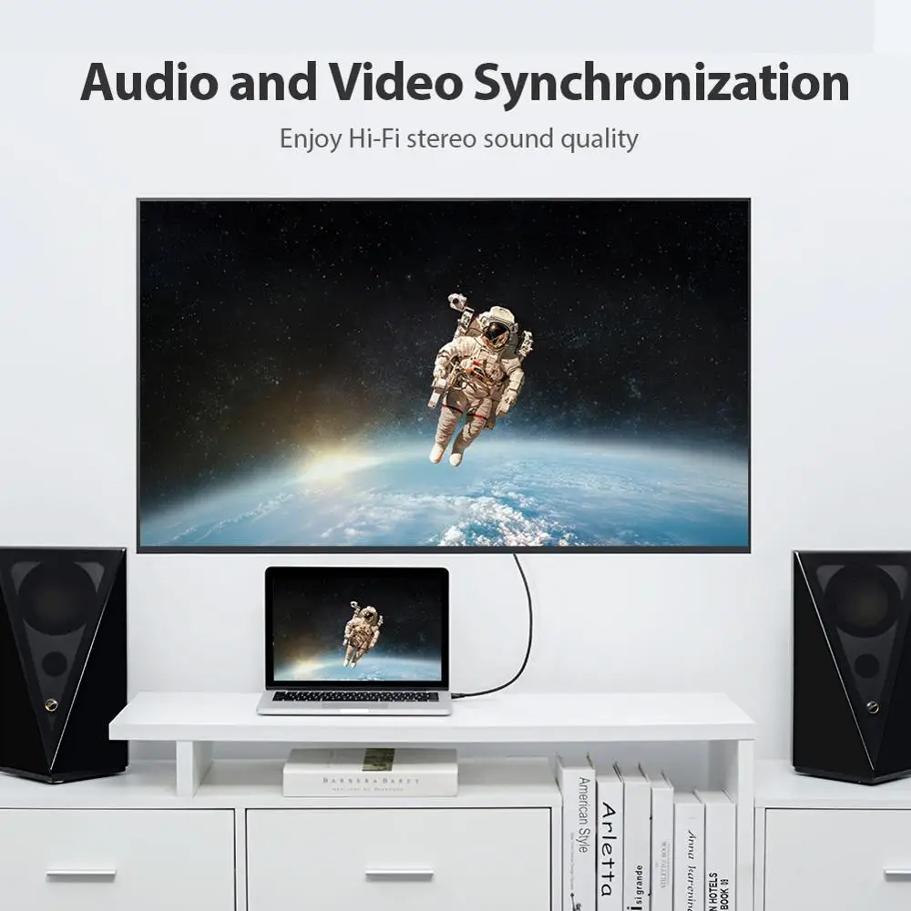 Кабель Vention HDMI в 2 0 HDR 4 k @ 60Hz для разветвителя удлинитель 1080P 3D кабель PS4 HDTV