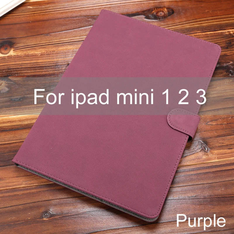 For mini 1 2 3 Essidi Премиум смарт-чехол для ipad mini 5 4 3 2 1 бизнес кожаный планшетный ПК чехол для ipad mini 5 4 3 2 1 - Цвет: For mini 1 2 3