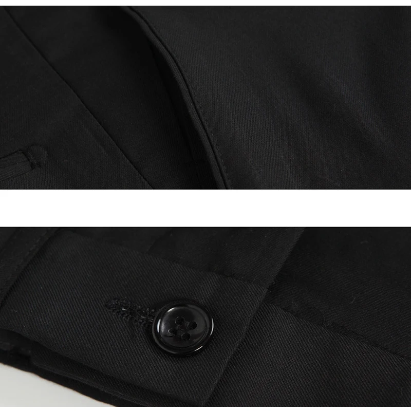 

Trend Formal Business Suit Pants Mens Trousers Smart Casual Wedding Korean Fashion Office Male Pants Slim Black Man Clothes