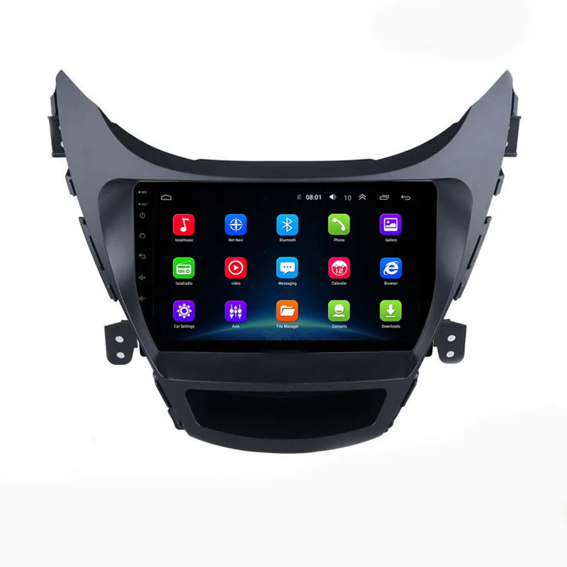 Автомобильный мультимедийный плеер 9 &quot Android DVD GPS для Hyundai Elantra MD Avante I35 2012 2017 аудио