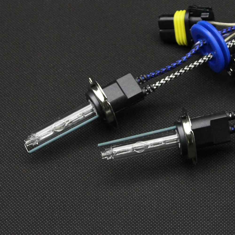 

HID Xenon lamp highlight AC 55W H7 Projector Bulb H1 H11 9005 9006 HID Bulb 5800k Fast start Bright h3 9012 hid headlight bulb