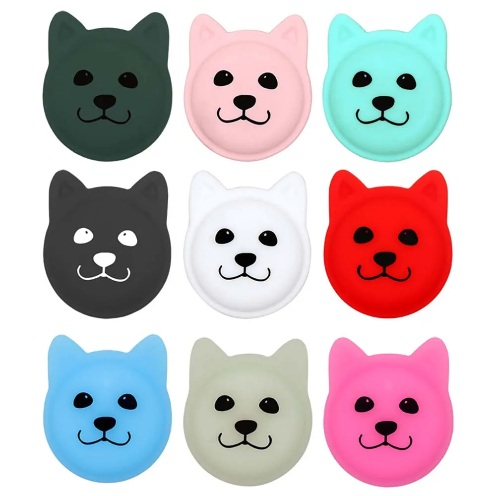 

Pet Dog collar Case For AirTag Soft Silicone Lovely Anti Lost Device Cover Holder