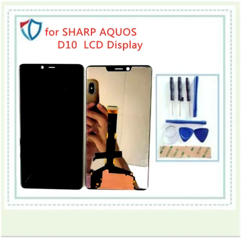 Для SHARP AQUOS D10 ЖК-дисплей Дисплей + кодирующий преобразователь сенсорного экрана в