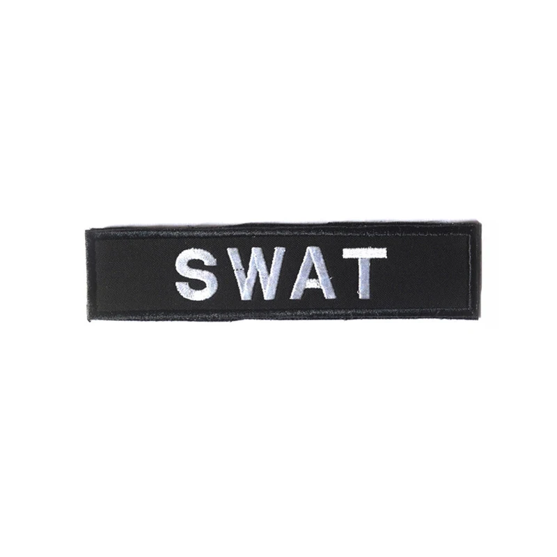 SWAT Embroidered Tactical Military Sew on patches for Backpacks bags Personality CLOTHES Badges Hook & Loop Stickers applique |