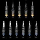 Новый картридж игл для татуажа, одноразовые 20 шт. для тату, вращающаяся машина, ручка, Перманентный макияж, картриджи для бровей, иглы RL RS M