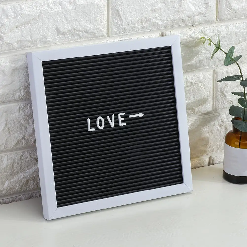 

Message Board Desktop Ornament Decoration With 143Pcs Letter Numbers Symbols