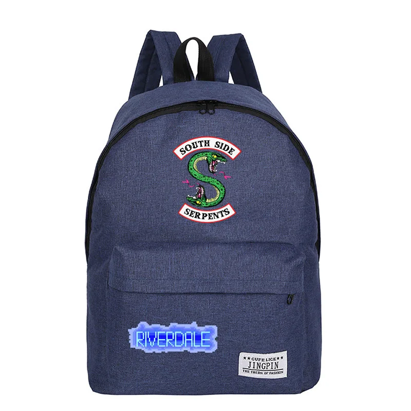 Новинка 2020 модные мужские и женские рюкзаки с ривердэйлом змеей сумка аниме